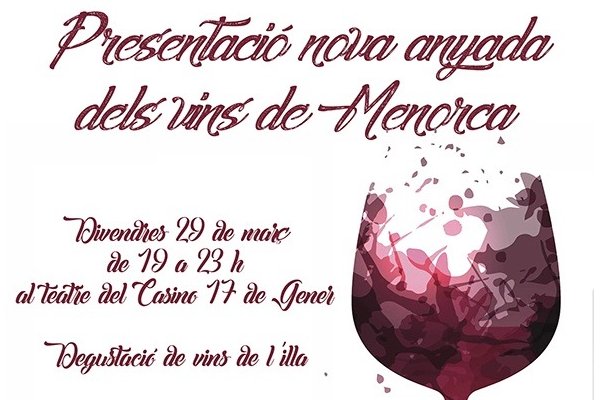 Presentació i tast de la nova anyada dels vins de Menorca