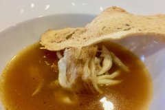 Sopa d’oliaigua amb ratjada