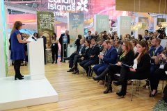 Susana Mora presenta la gastronomia com a gran atractiu de Menorca a la WTM