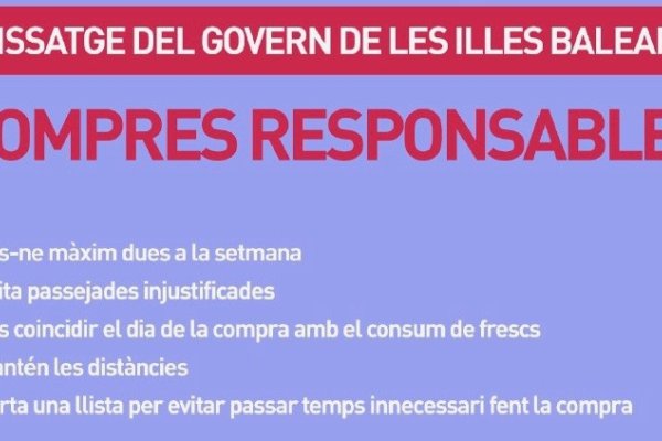 Vicepresidència demana planificar la compra d’aliments aquesta Setmana Santa per evitar aglomeracions i prevenir contagis