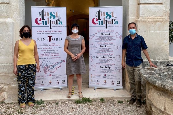 L’Ajuntament de Ciutadella posa en marxa Tast de Cultura, un cicle per potenciar la cultura, el patrimoni i els productes locals