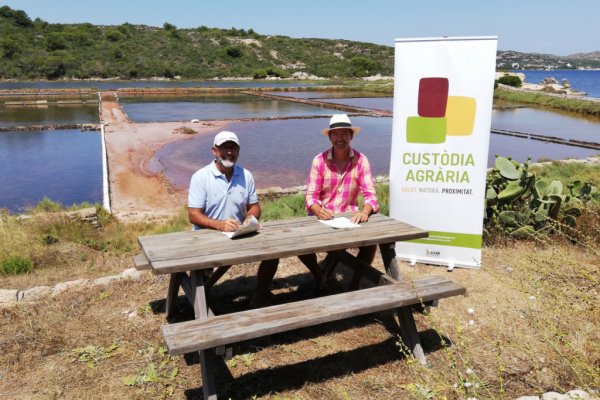 Les salines de la Concepció, amb acord de custòdia del territori