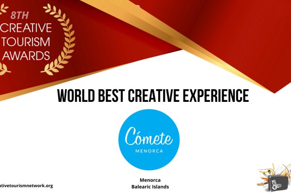Cómete Menorca guardonada amb el premi a la millor experiència de Turisme Creatiu
