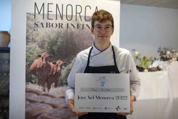 Pau Sintes Juanico, guanya el concurs Jove Xef Menorca 2022