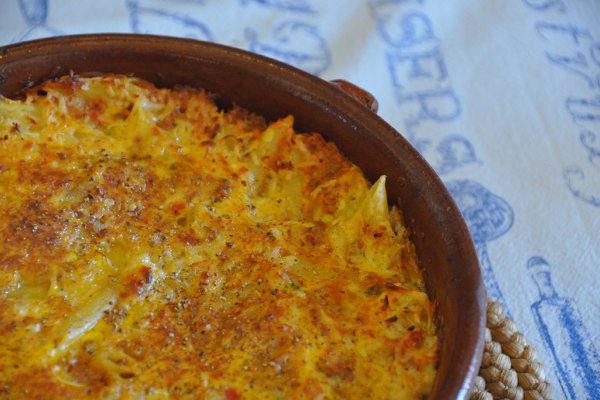 Macarronada, el plat de macarrons al forn de Menorca