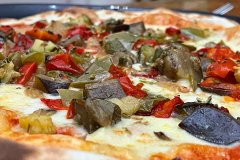 Les pizzes cuites al forn de llenya del Restaurant Pizzeria Roma