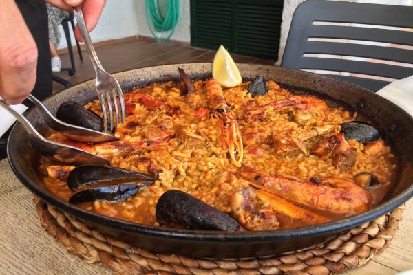 Els arrossos del Restaurant El Faro de Cala Torret