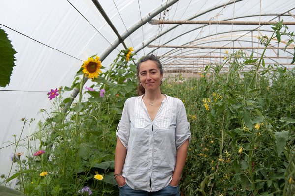 Núria Capó, de s’Hort de Baix, orgànic