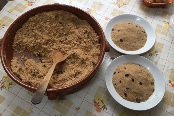 El cuscussó antic de Ferreries, que es menja amb cullera