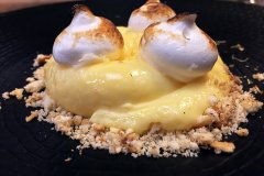 El lemon pie del Restaurant Smoix