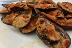 Los mejillones al horno de Es Molí des Racó