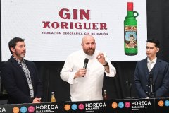 Ugo Chan es desplaça Horeca Menorca per presentar Gin Xoriguer+XRUB