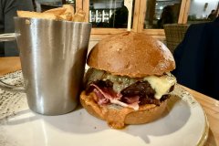 La hamburguesa ibérica de Es Replec