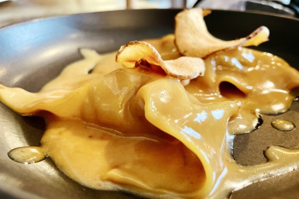 Ravioli d'escamarlà d'Smoix. Foto: Bep Al·lès©
