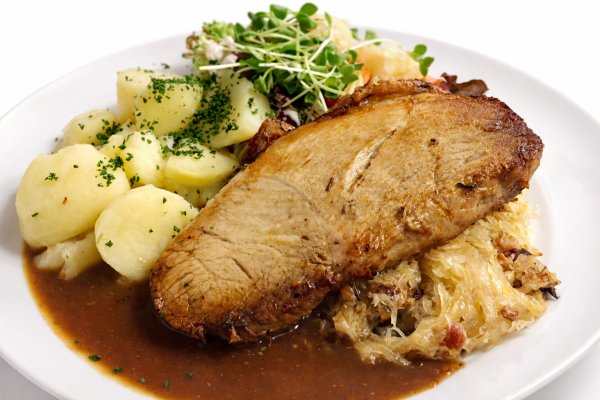 Krustenbraten with a Berlin Soul at Mutter Hoppe