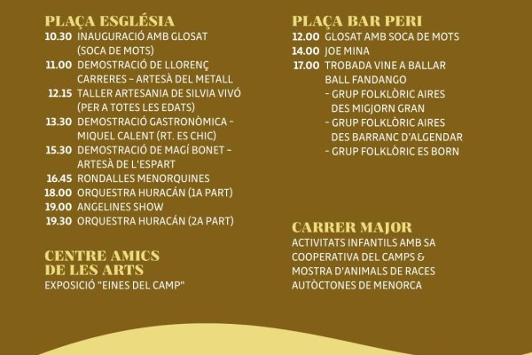 Sa Fireta highlights local products and Menorcan cuisine in Es Migjorn Gran