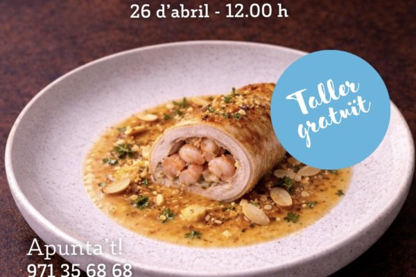 Fornells to host a free gastronomic workshop built around the challenge “9 products - 9 dishes”