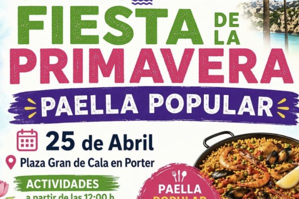 Spring Festival in Cala en Porter: seaside paella and a lively local vibe