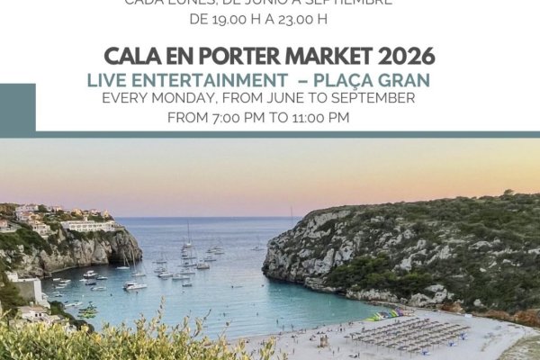 Alaior boosts its summer markets with weekly events in the historic centre and Cala en Porter
