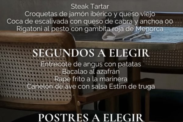 Estim’s Special Sant Joan Menu, signature cuisine to celebrate