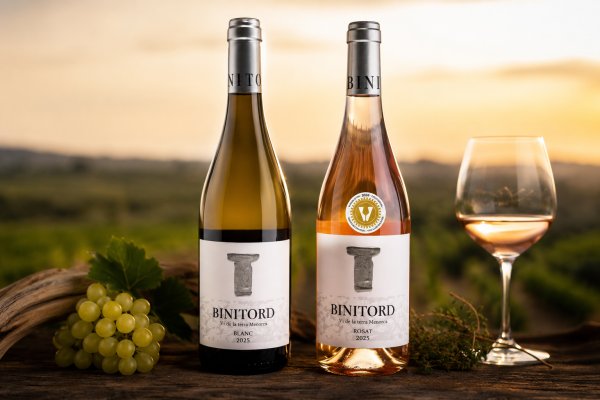 Binitord, two medals to taste Menorca in a glass