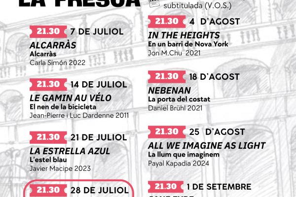 Open-air arthouse cinema in Alaior, a cultural evening for foodie travellers