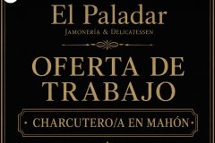 El Paladar recrute un charcutier ou une charcutière pour son magasin de Mahón