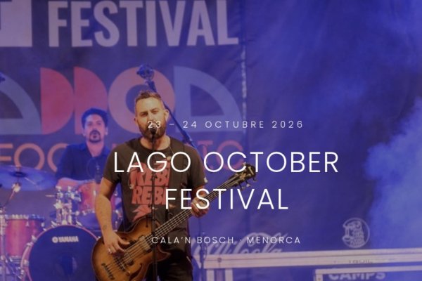 Lago October Festival, une escapade d’automne entre musique, ambiance et loisirs à Cala en Bosch