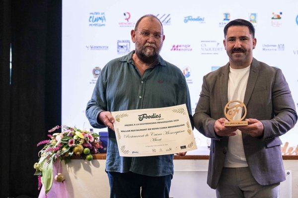 Foodies on Menorca reconoce el trabajo de restaurantes, hoteles y productores