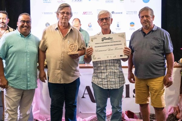 Foodies on Menorca reconoce el trabajo de restaurantes, hoteles y productores