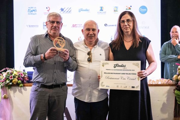 Foodies on Menorca reconoce el trabajo de restaurantes, hoteles y productores