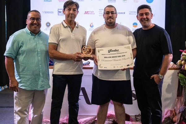 Foodies on Menorca reconoce el trabajo de restaurantes, hoteles y productores