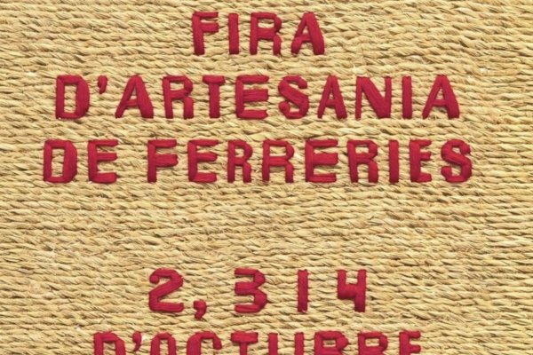 Ferreries celebrates its 25th Craft Fair on 2, 3 and 4 October