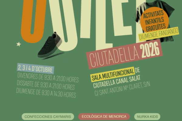La Fira Outlet Ciutadella, una proposta de compres i cultura local per completar l’experiència dels foodies viatgers
