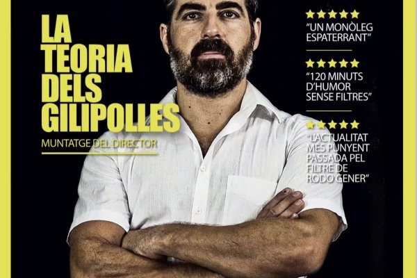 Rodo Gener du «La teoria dels gilipolles» al Teatre del Casino de Ciutadella