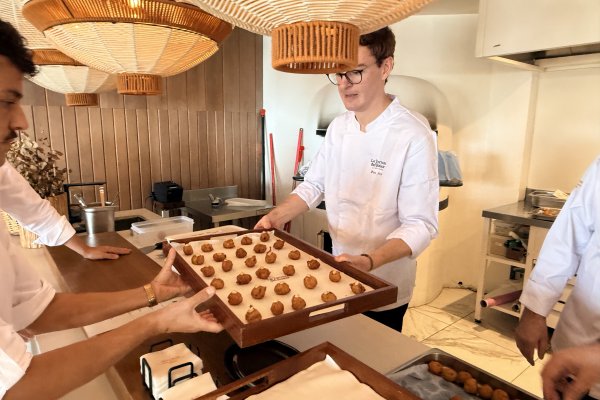 A memorable six-hands dinner at La Terraza del Balear