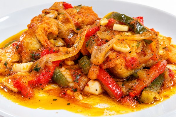 El bacallà amb pebres del Bananas de Ciutadella