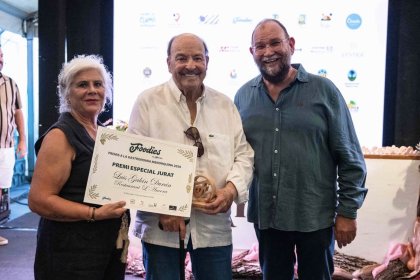 Luís Galán, de l'Àncora, Premi Especial del Jurat dels Premis Foodies on Menorca: “Has de ser lluitador i honrat; si ets lluitador i honrat, tot te ve de cara”
