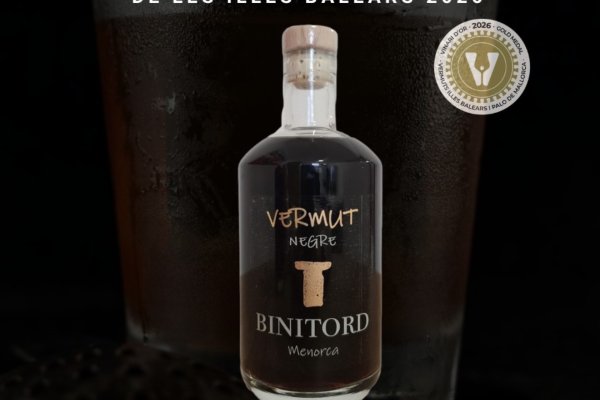 El Vermut Negre de Binitord, reconocido como el mejor de las Islas Baleares 2026