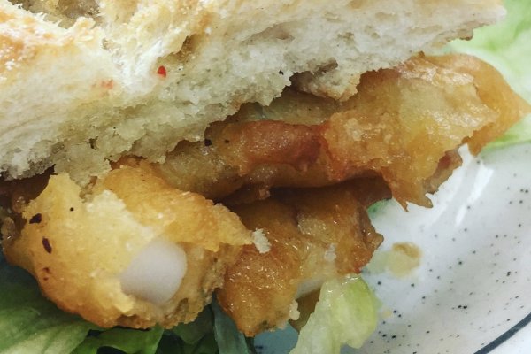 El “bocata de calamars” de la Cafeteria San Vicente a Palma